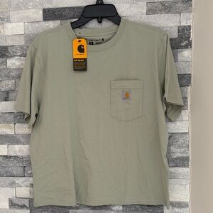 New!! Carhartt women's short sleeve pocket T-Shirt